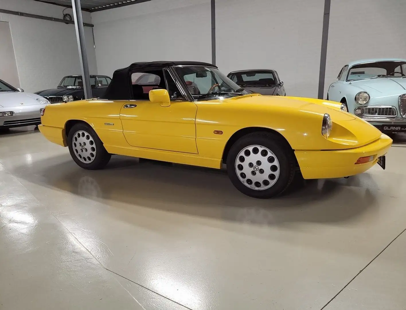 Alfa Romeo Spider Yellow - 2