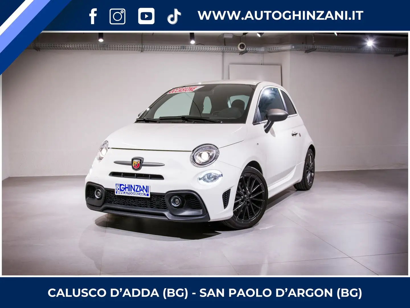 Abarth 595 1.4 Turbo T-Jet 165 CV Blanco - 1