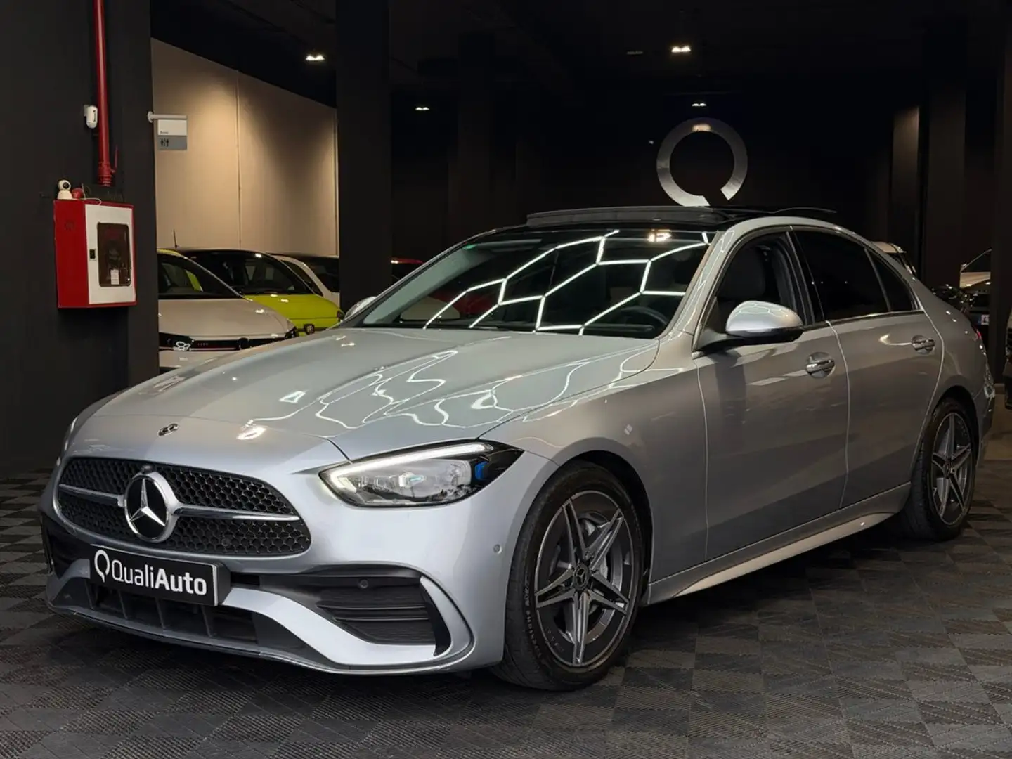 Mercedes-Benz C 220 d Gris - 2