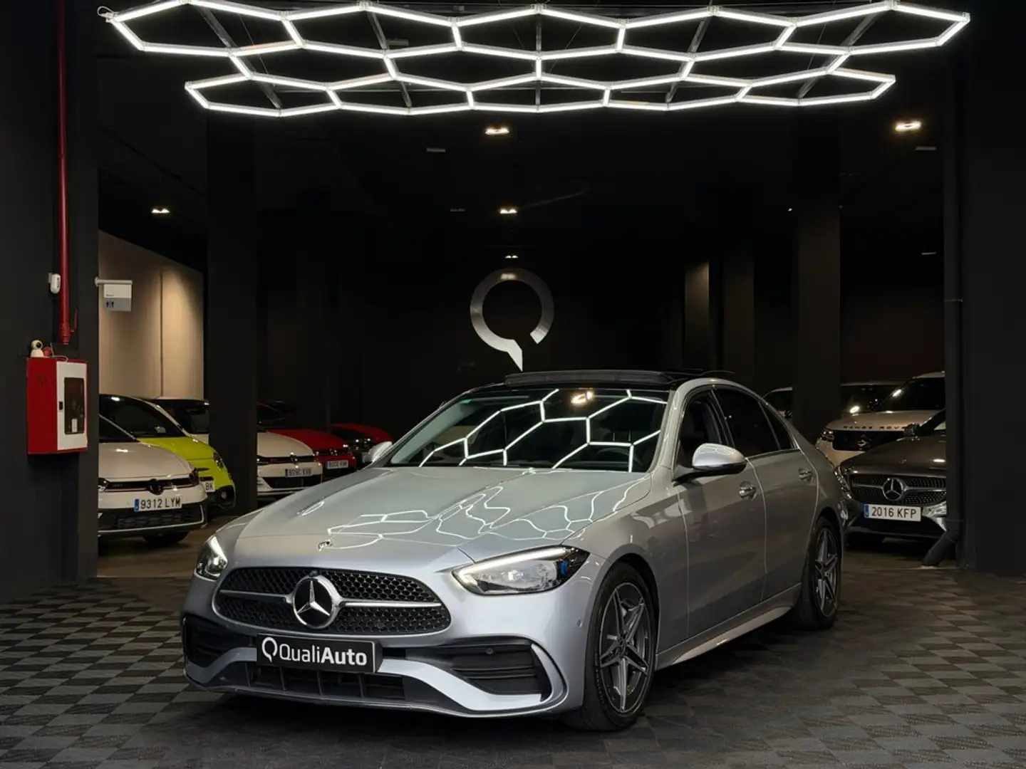 Mercedes-Benz C 220 d Gris - 1