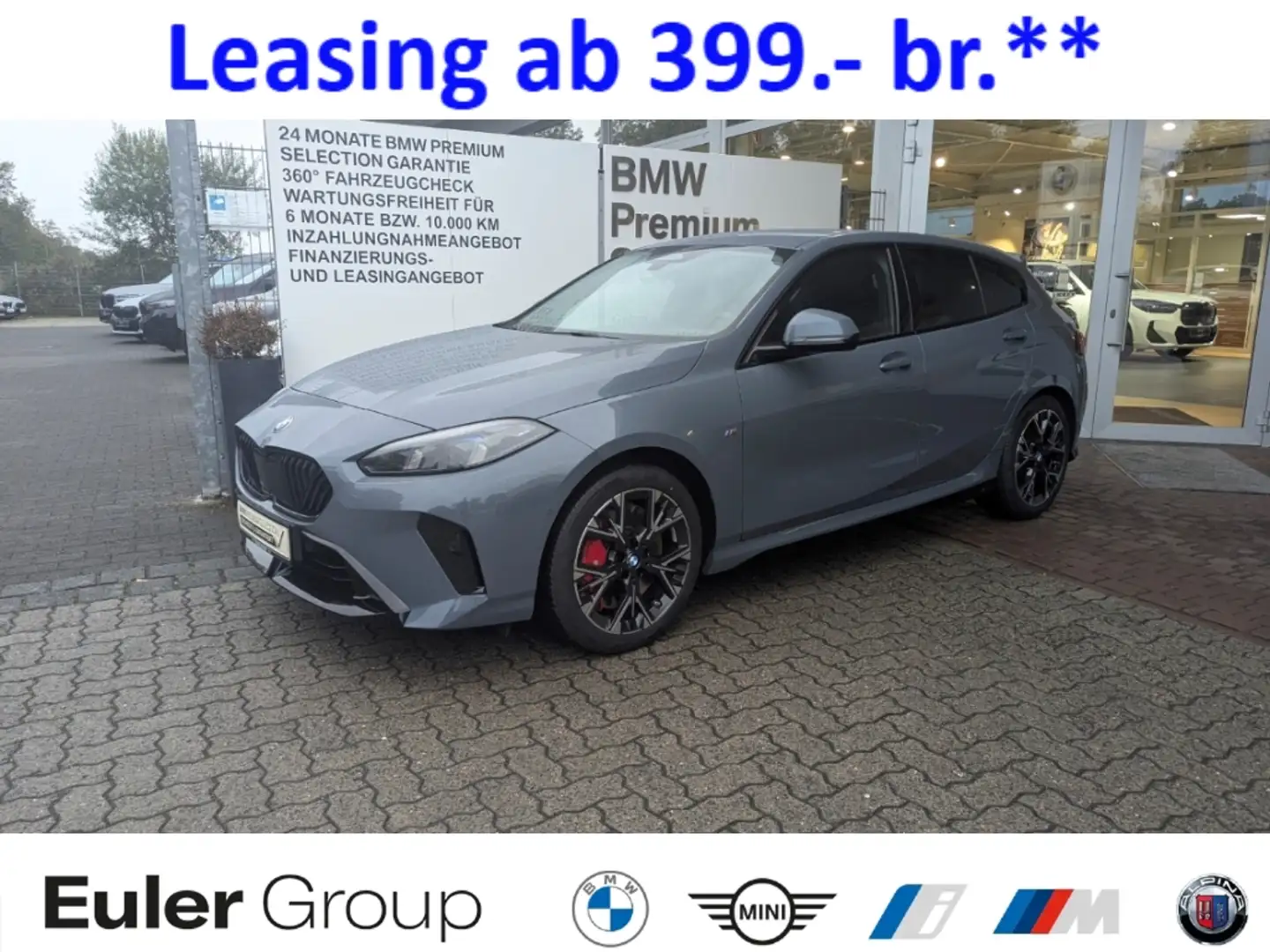 BMW 118 d M-Sport-Pro 18'' adLED FLA PDC RFK Komf-Zug Navi Gris - 1