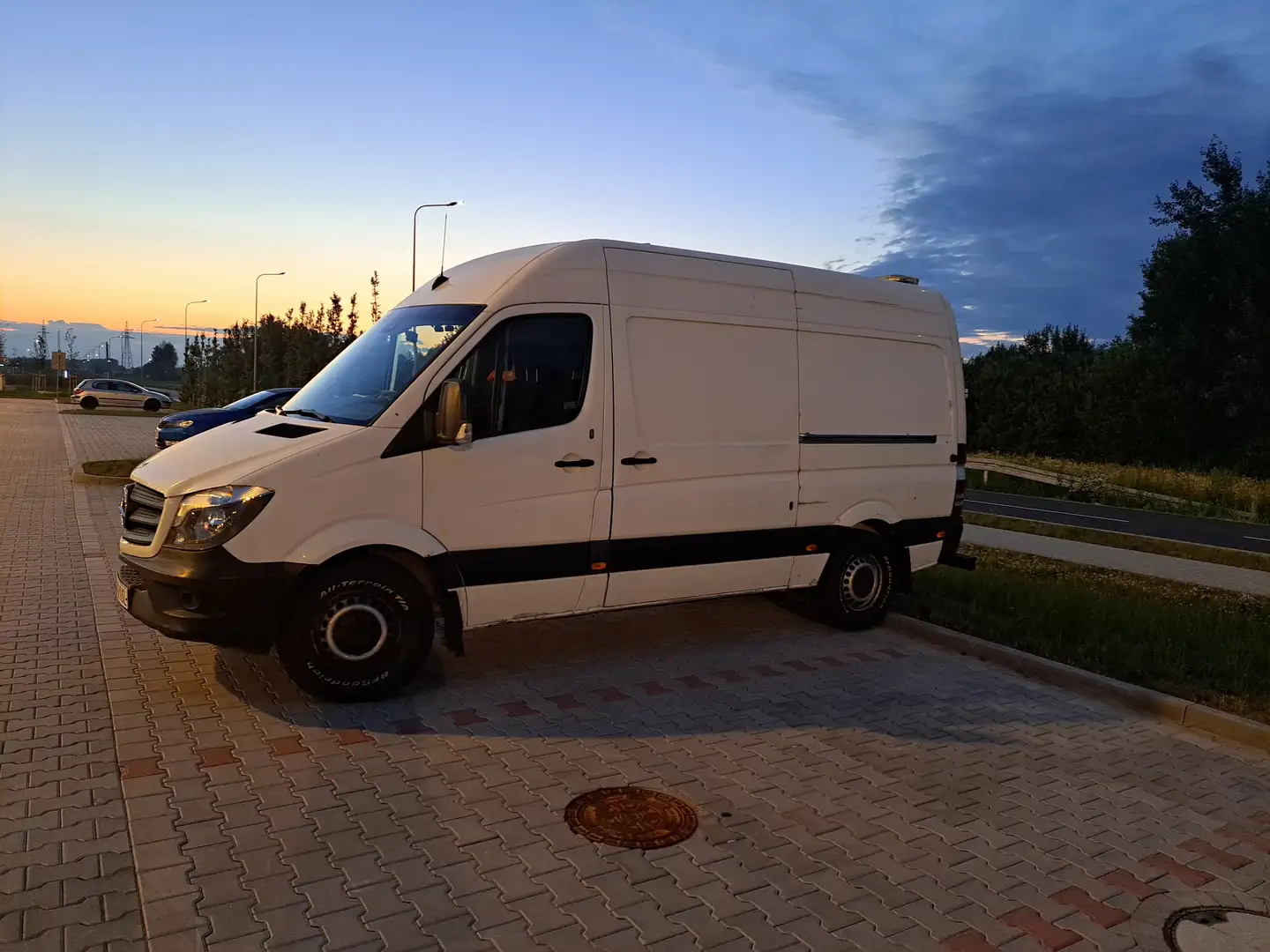 Mercedes-Benz Sprinter 316 CDI (BlueTec) Sprinter 906.633 Blanc - 2