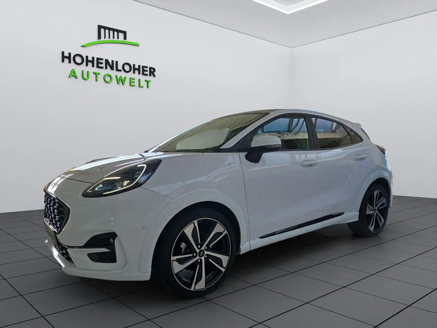 Ford Puma ST-Line X *LED *AHK *Pano *RFK *PDC Blanc - 1