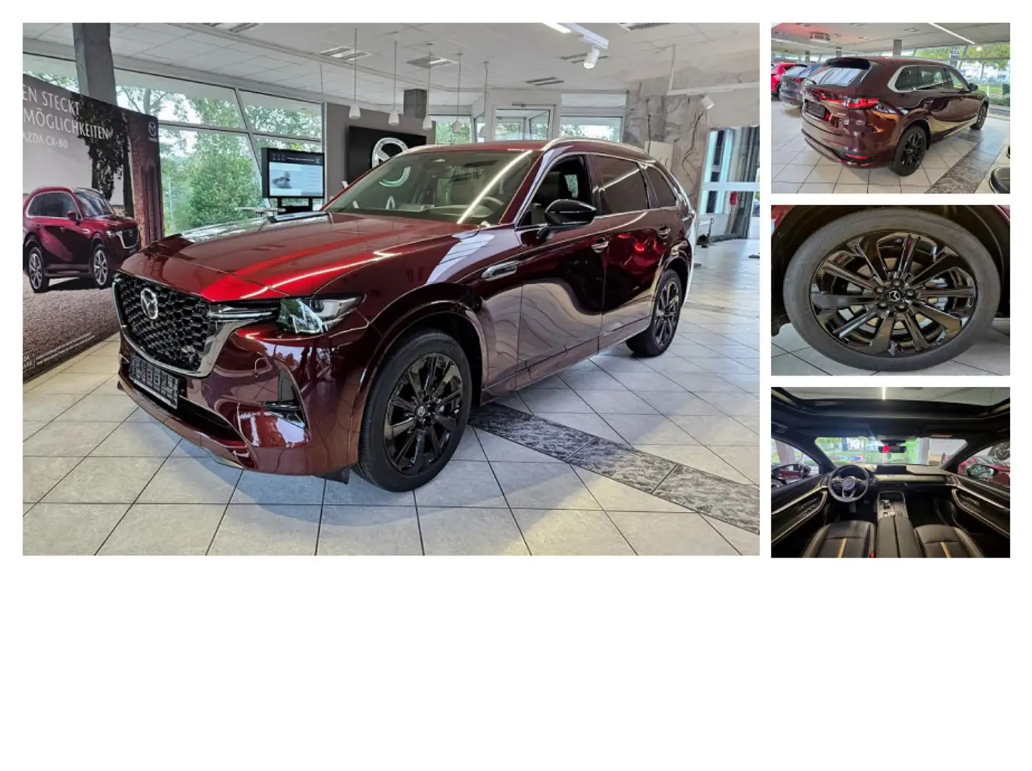 Mazda CX-80 3.3L e-SKYACTIV D 254ps HOMURAPLUS Rot - 1