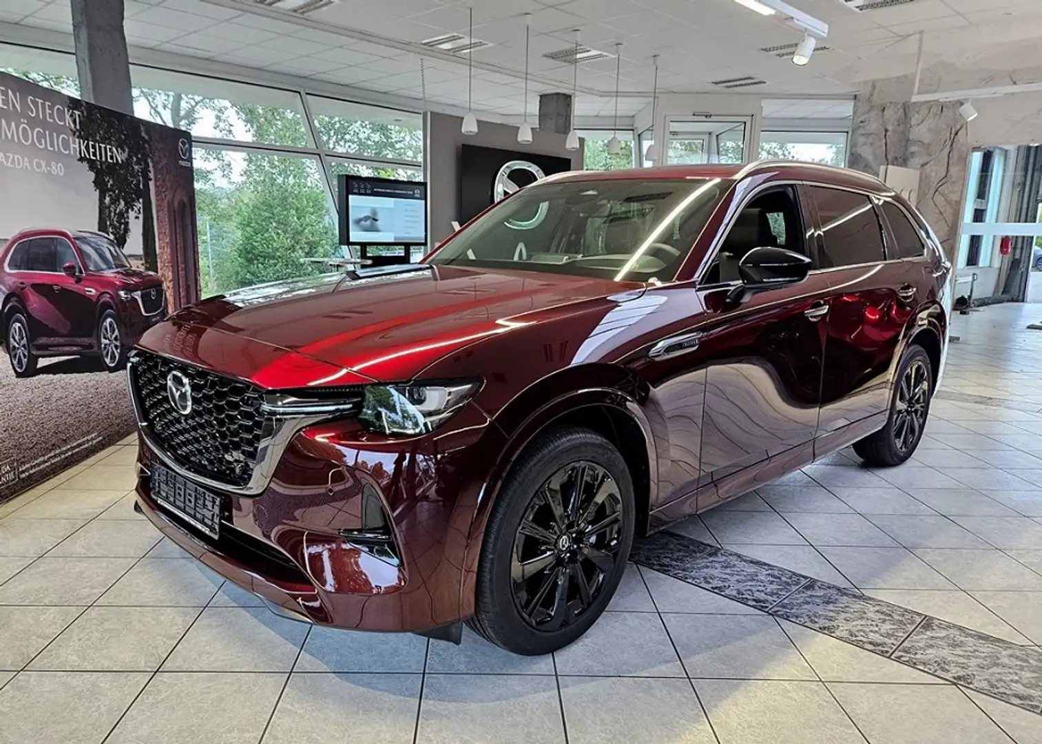 Mazda CX-80 3.3L e-SKYACTIV D 254ps HOMURAPLUS Rot - 2