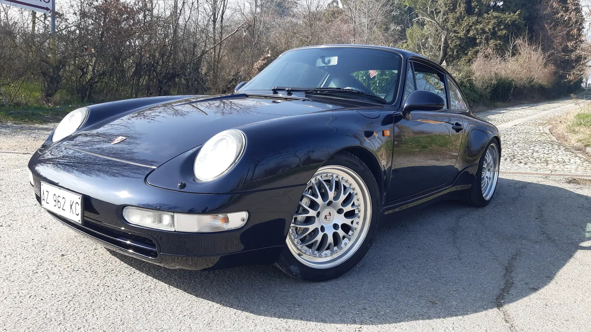 Porsche 911 993 CARRERA 4  MANUALE ASI DISTRIBUZ NUOVA PERFECT Kék - 1