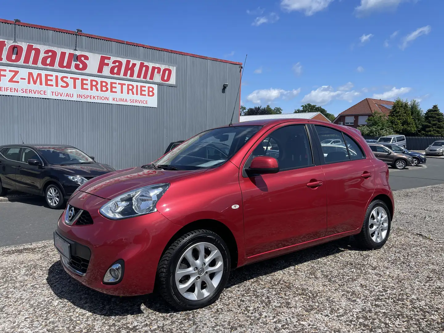 Nissan Micra Acenta 1.2 Benzin Rouge - 1