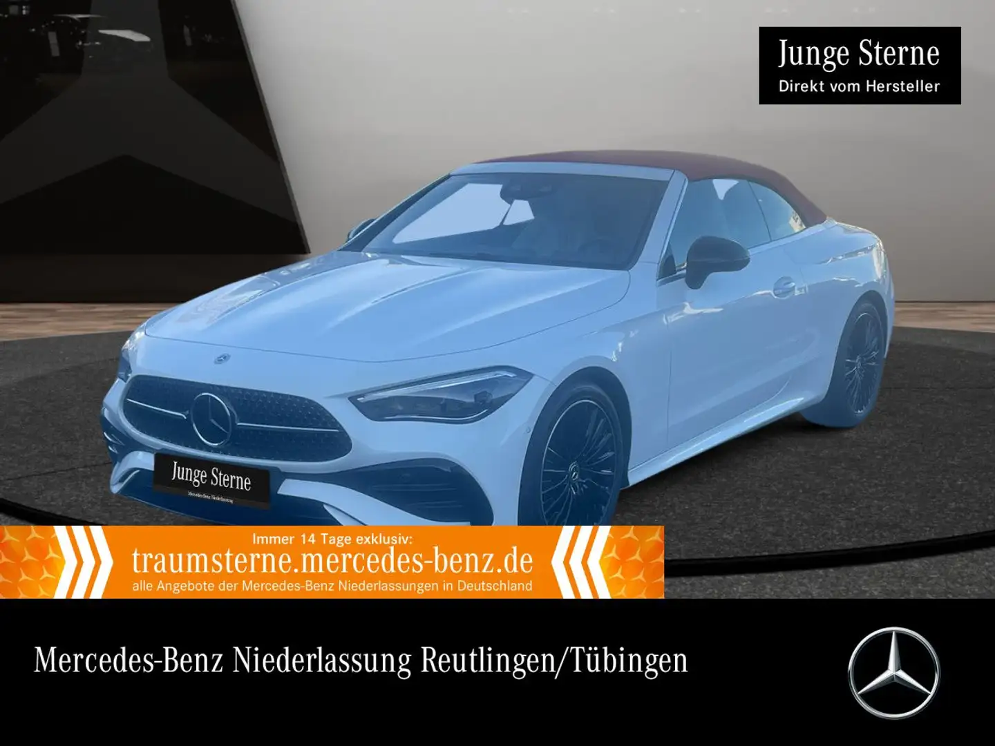 Mercedes-Benz CLE 220 d AMG+NIGHT+LED+BURMESTER+KAMERA+KEYLESS Weiß - 1