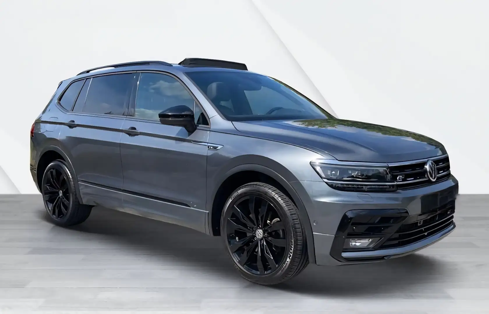 Volkswagen Tiguan Allspace Highline 4Motion fast Vollausstattung Grau - 1