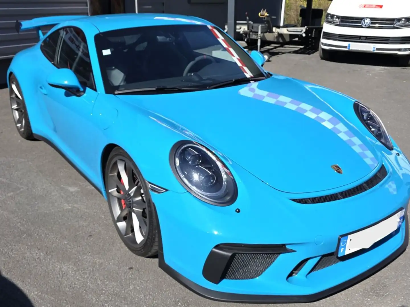 Porsche 991 991-2 GT3 4.0L 500CV Clubsport, pack chrono, lift... Blu/Azzurro - 2