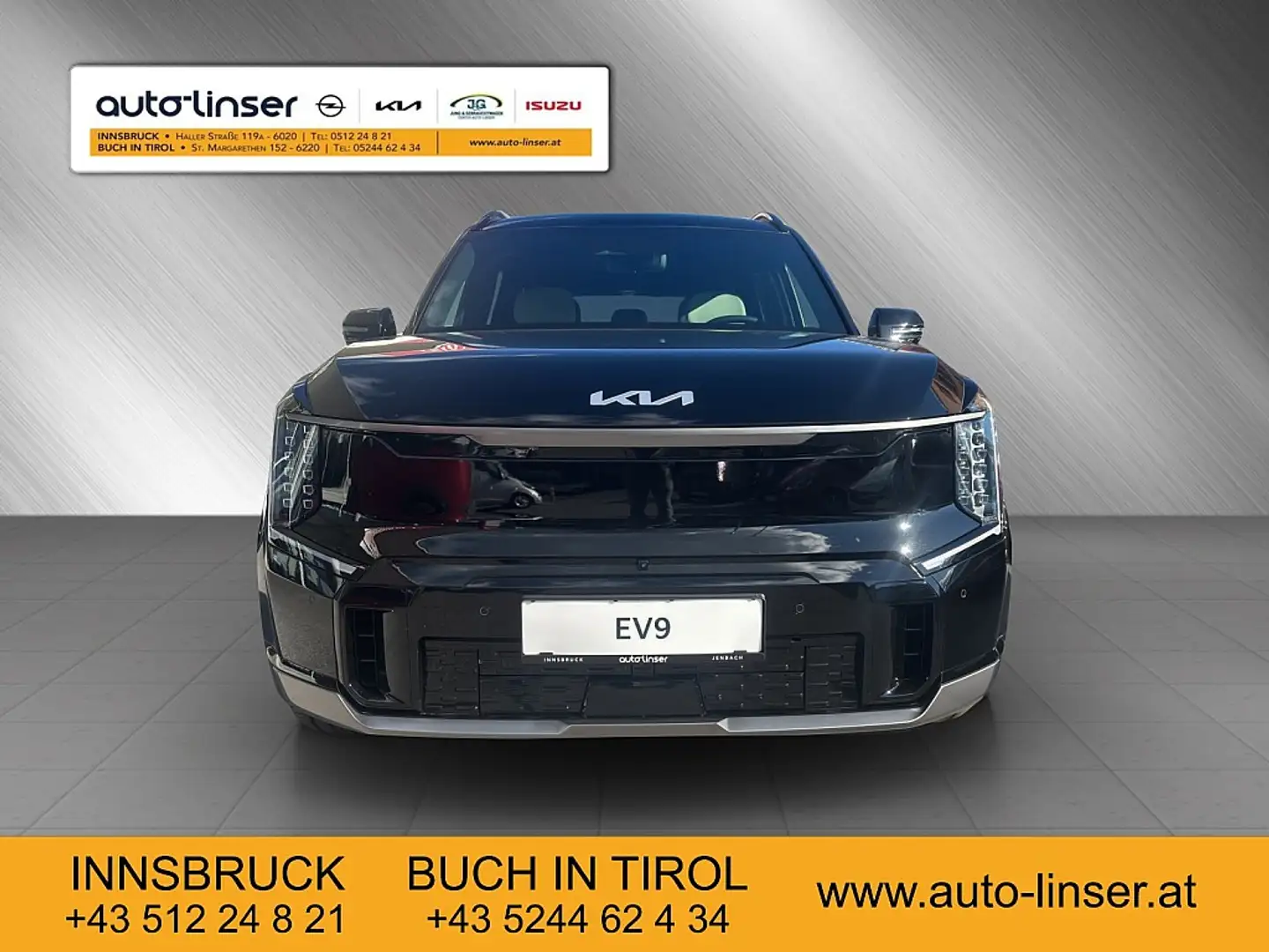 Kia EV9 AWD 99.8kWh GT-Line Aut. Schwarz - 2