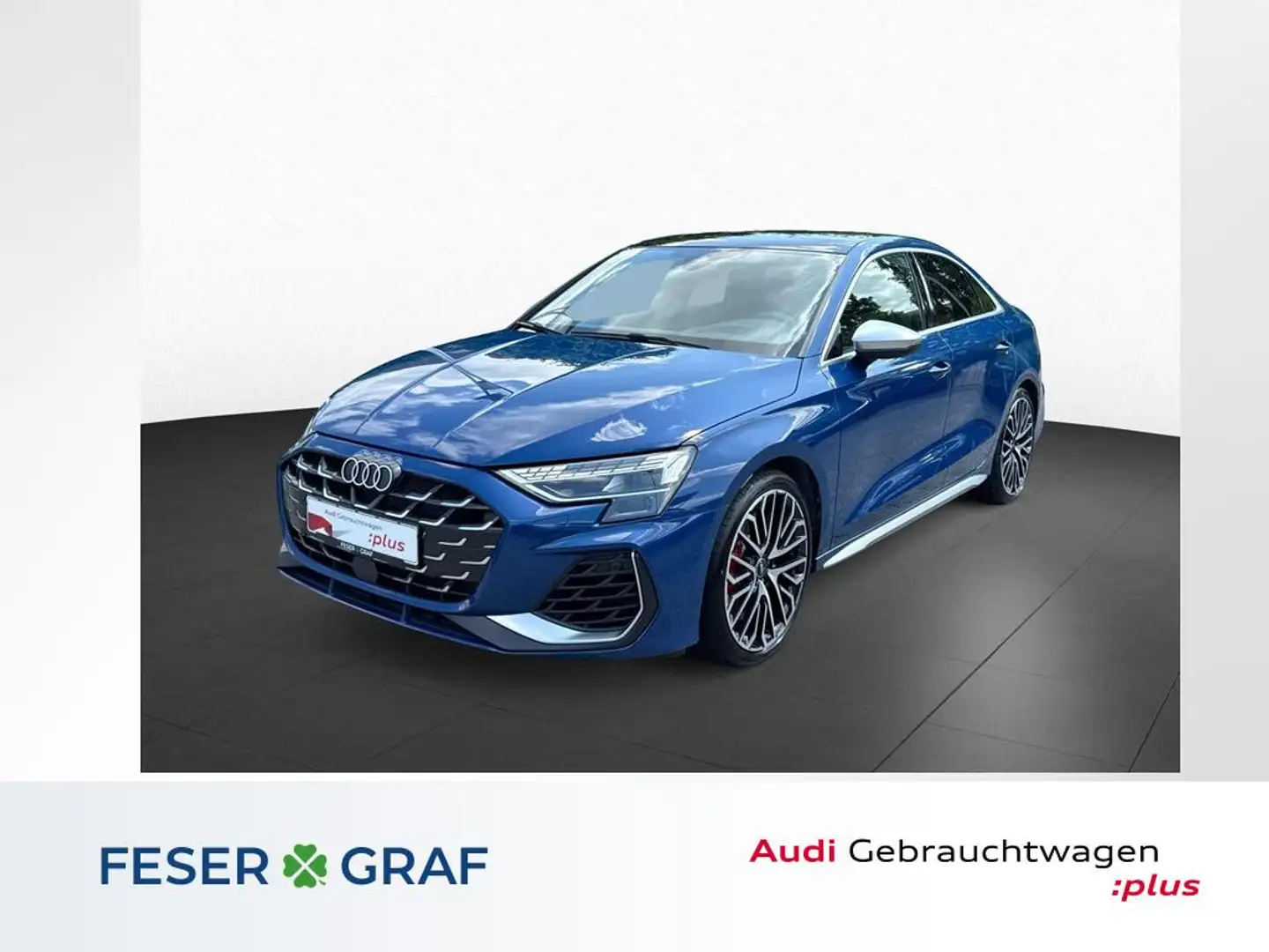 Audi S3 Limousine S-tro. +AGA+Matrix+Pano+Fahren Blau - 1