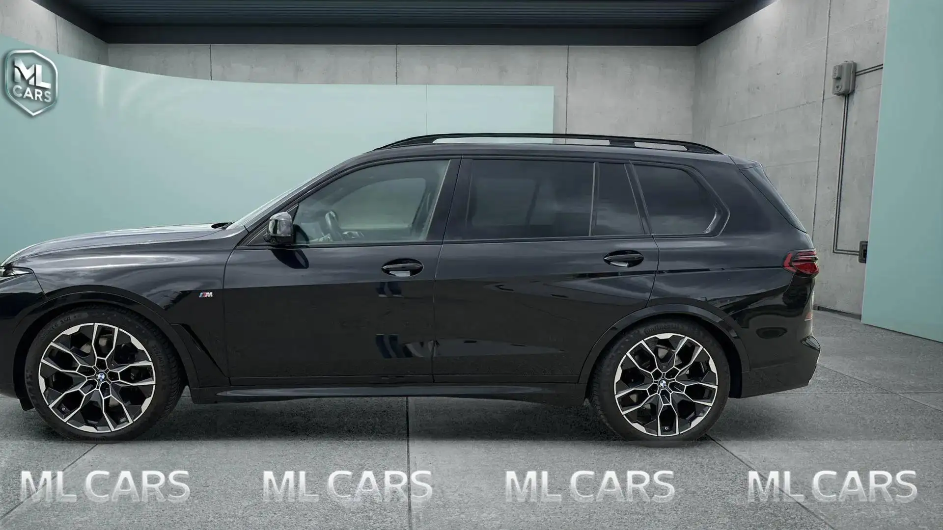 BMW X7 xDrive40d M-Sport Pro DAPro SITZLÜFT 360° Schwarz - 2