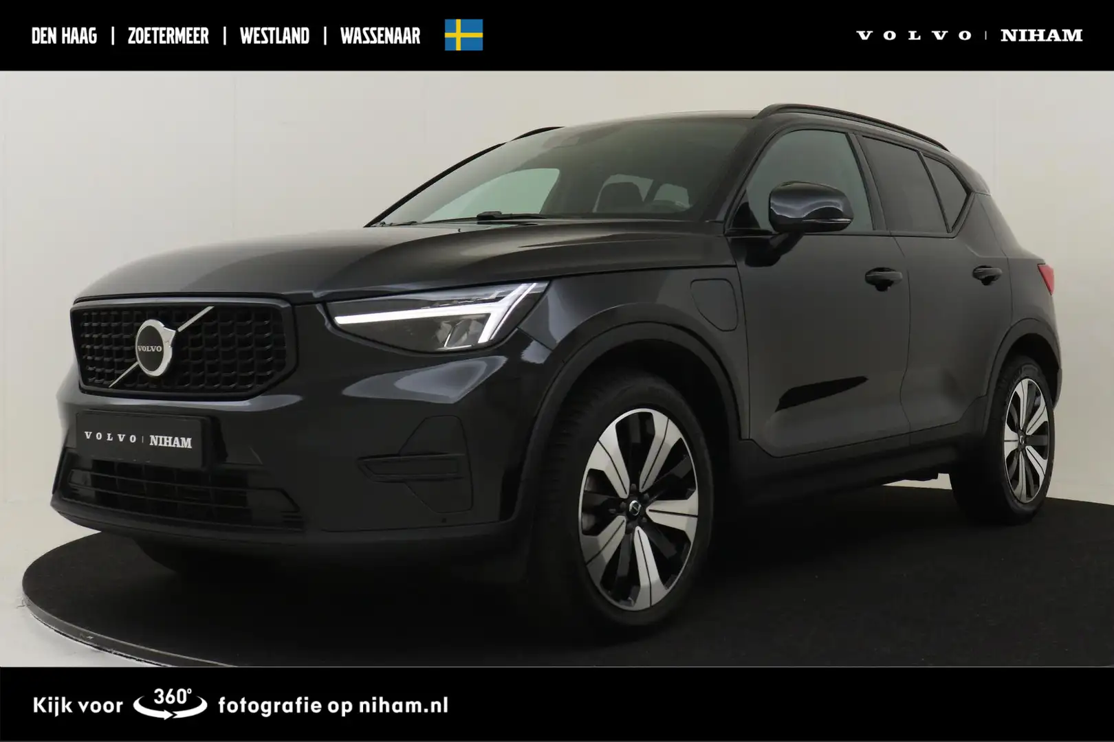 Volvo XC40 T4 PLUG-IN HYBRID PLUS DARK -PANO.DAK|PRIVACY.GLAS Zwart - 1
