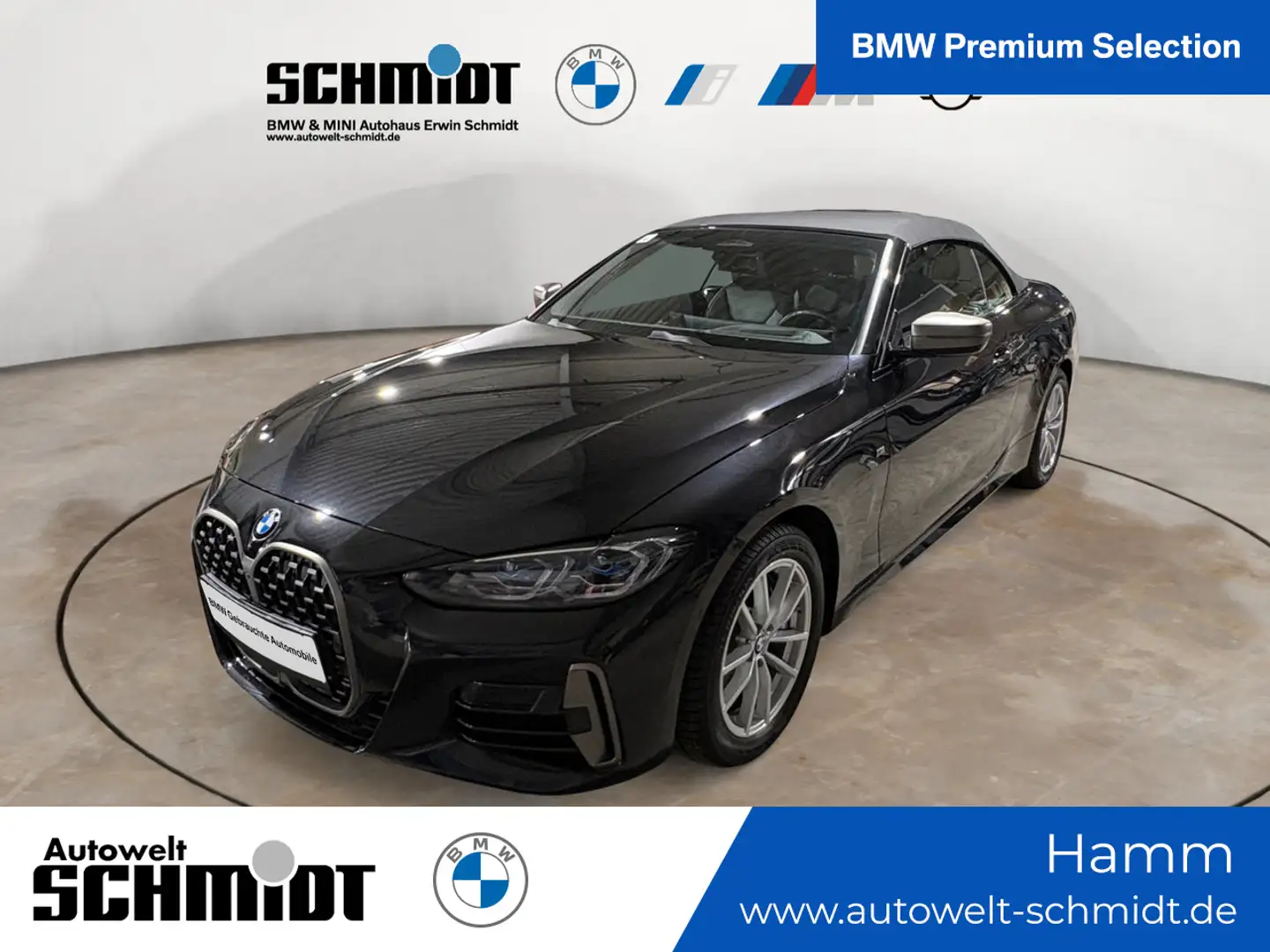 BMW 440 M440i xDrive Cabrio + 2Jahre-BPS.-GARANTIE Noir - 1