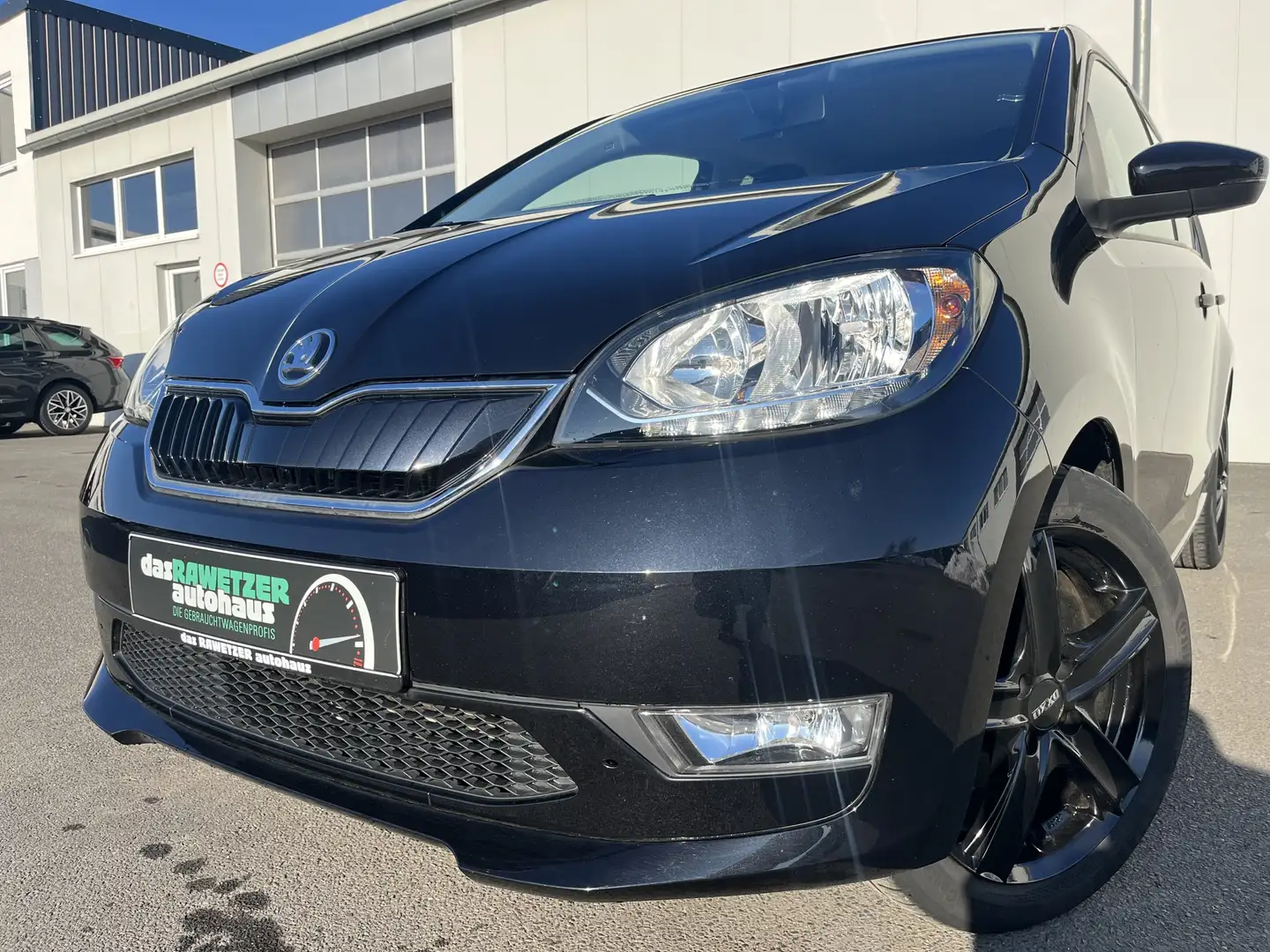 Skoda Citigo e Style 79€ m.20% Anz. CCS SHZ FS-Hzg DAB Klima Negro - 1