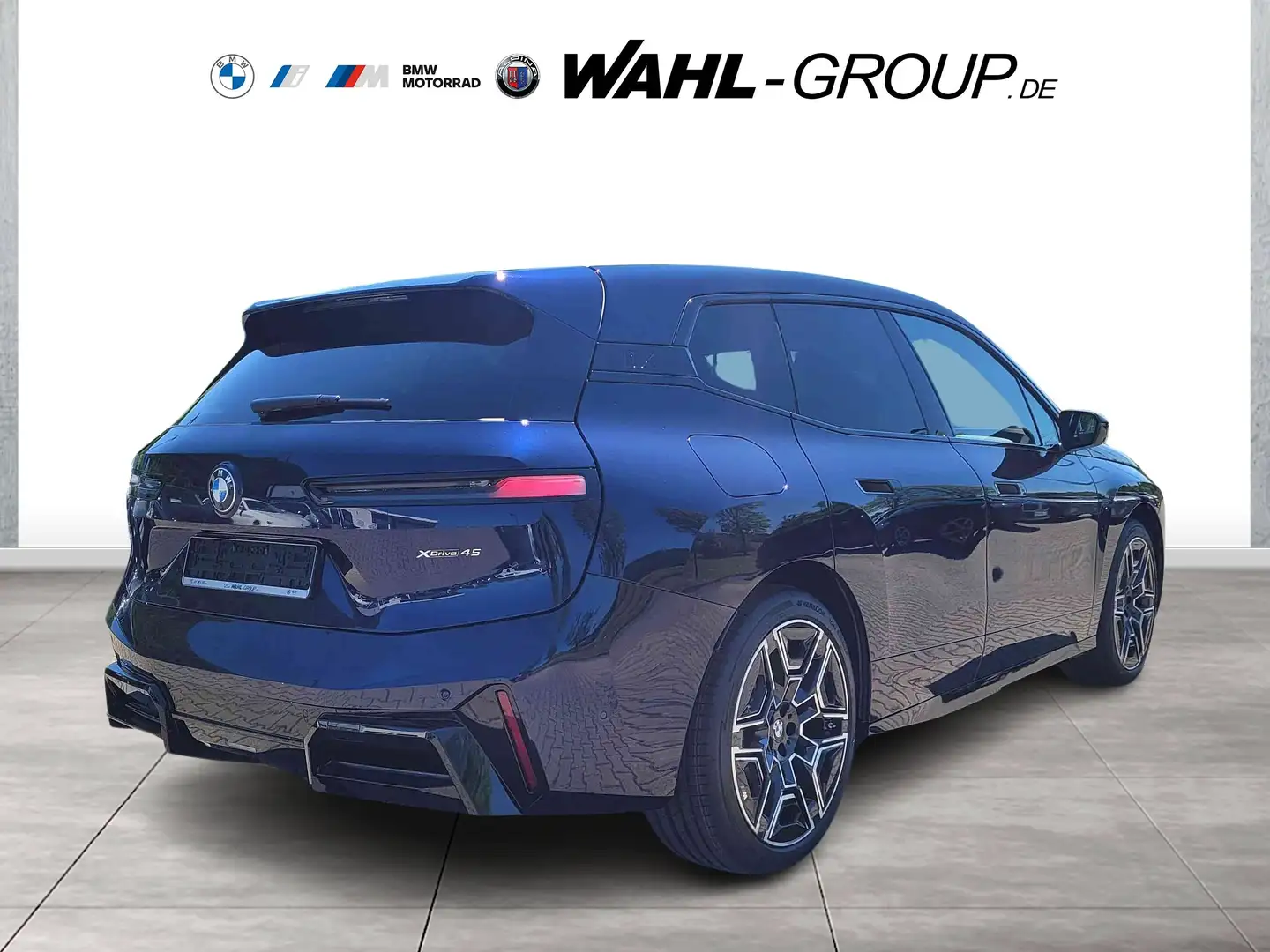 BMW iX xDrive45 M Sport Pro Panorama AHK HeadUp IconicGlo Azul - 2