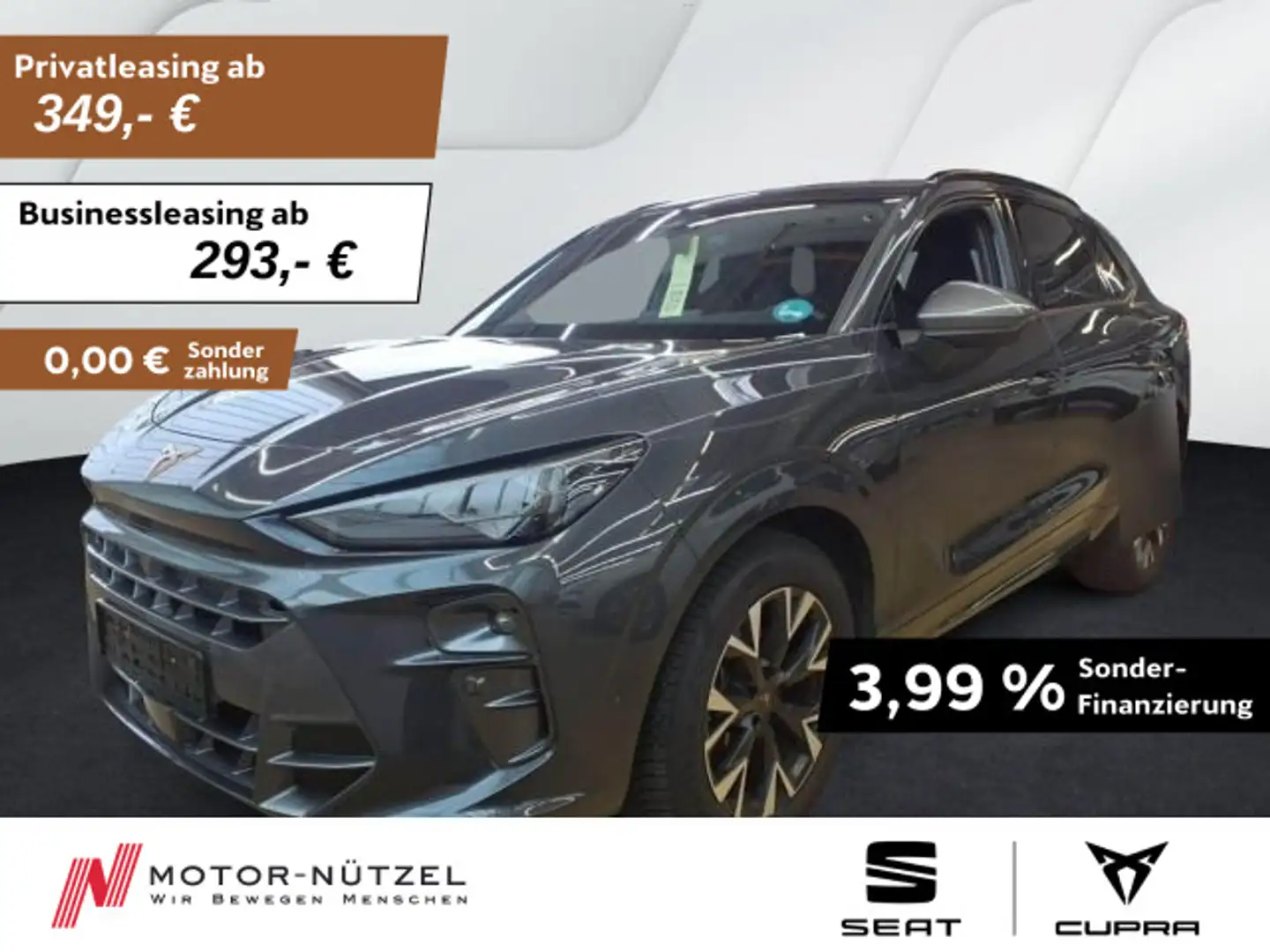 CUPRA Terramar 1.5eTSI DSG LED+NAV+APP+ACC+SHZ+RFK+NSW Grau - 1