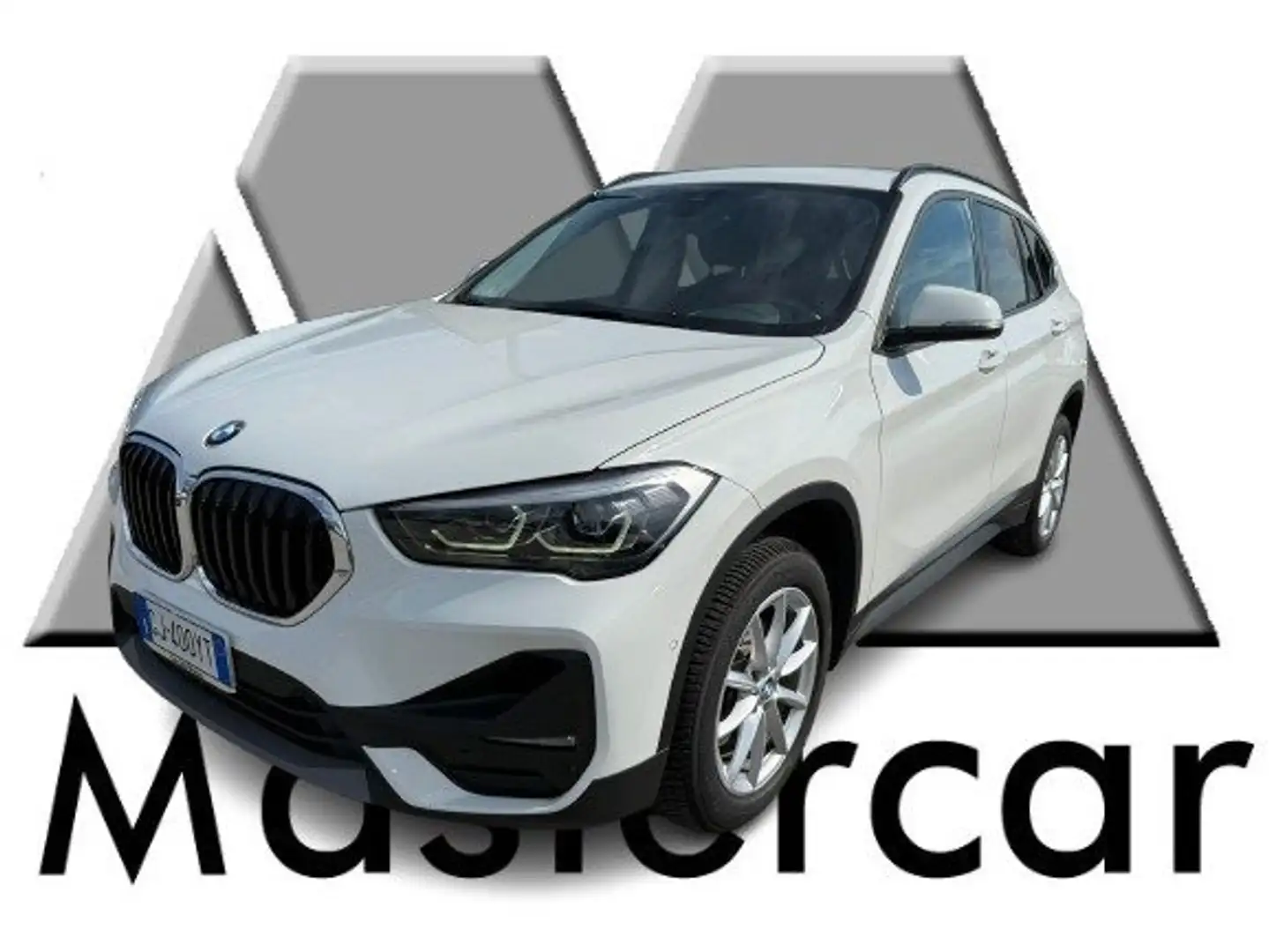 BMW X1 X1 16d Business Advantage auto - targa GJ400YT Bianco - 1