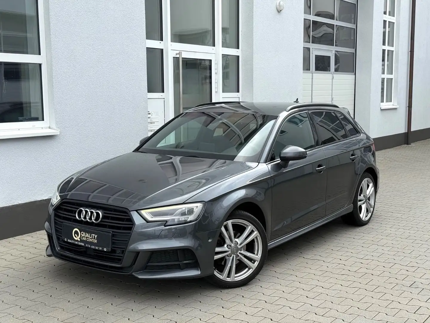 Audi A3 Sportback 30 G-tron S LINE PLUS *MASSAGE*AHK* Gris - 2
