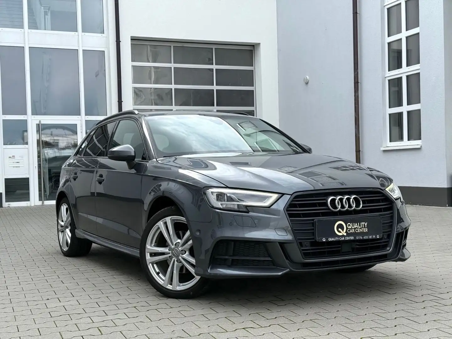 Audi A3 Sportback 30 G-tron S LINE PLUS *MASSAGE*AHK* Gris - 1