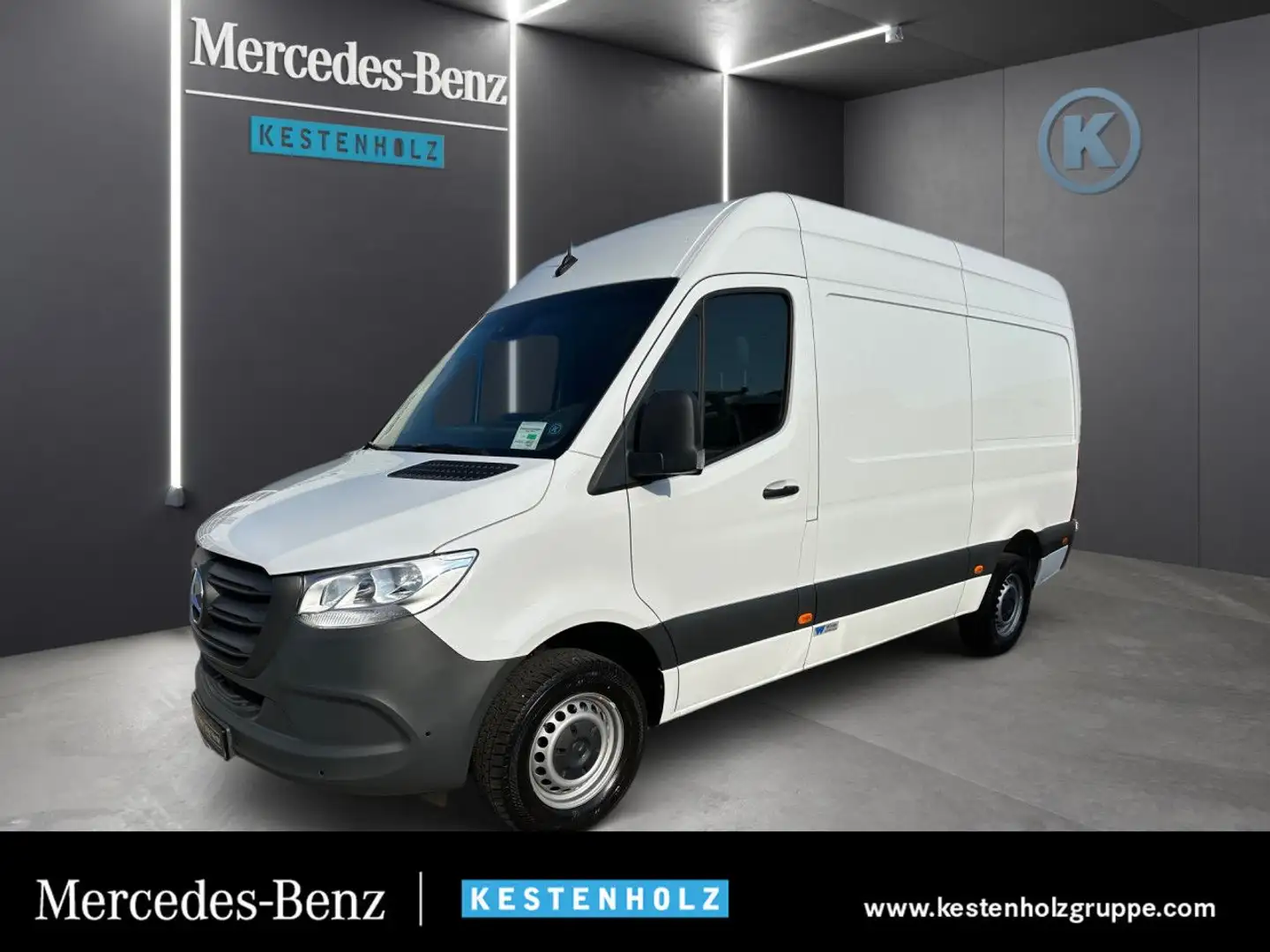 Mercedes-Benz Sprinter 317 CDI Kühlkasten L2H2 Distronic AHK Nav Blanc - 1