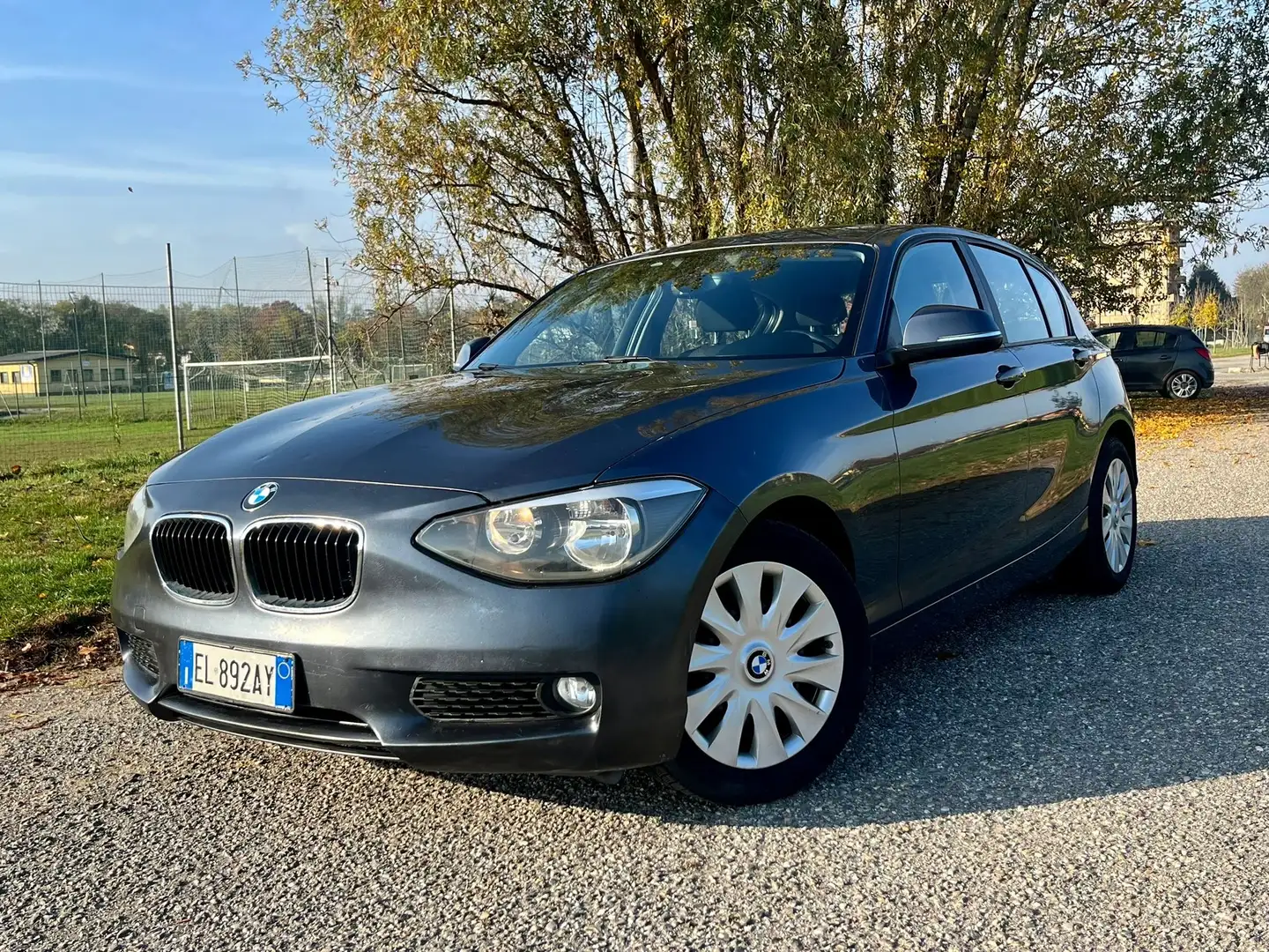 BMW 116 Serie 1 F/20-21 2011 116d 5p Unique Blu/Azzurro - 1