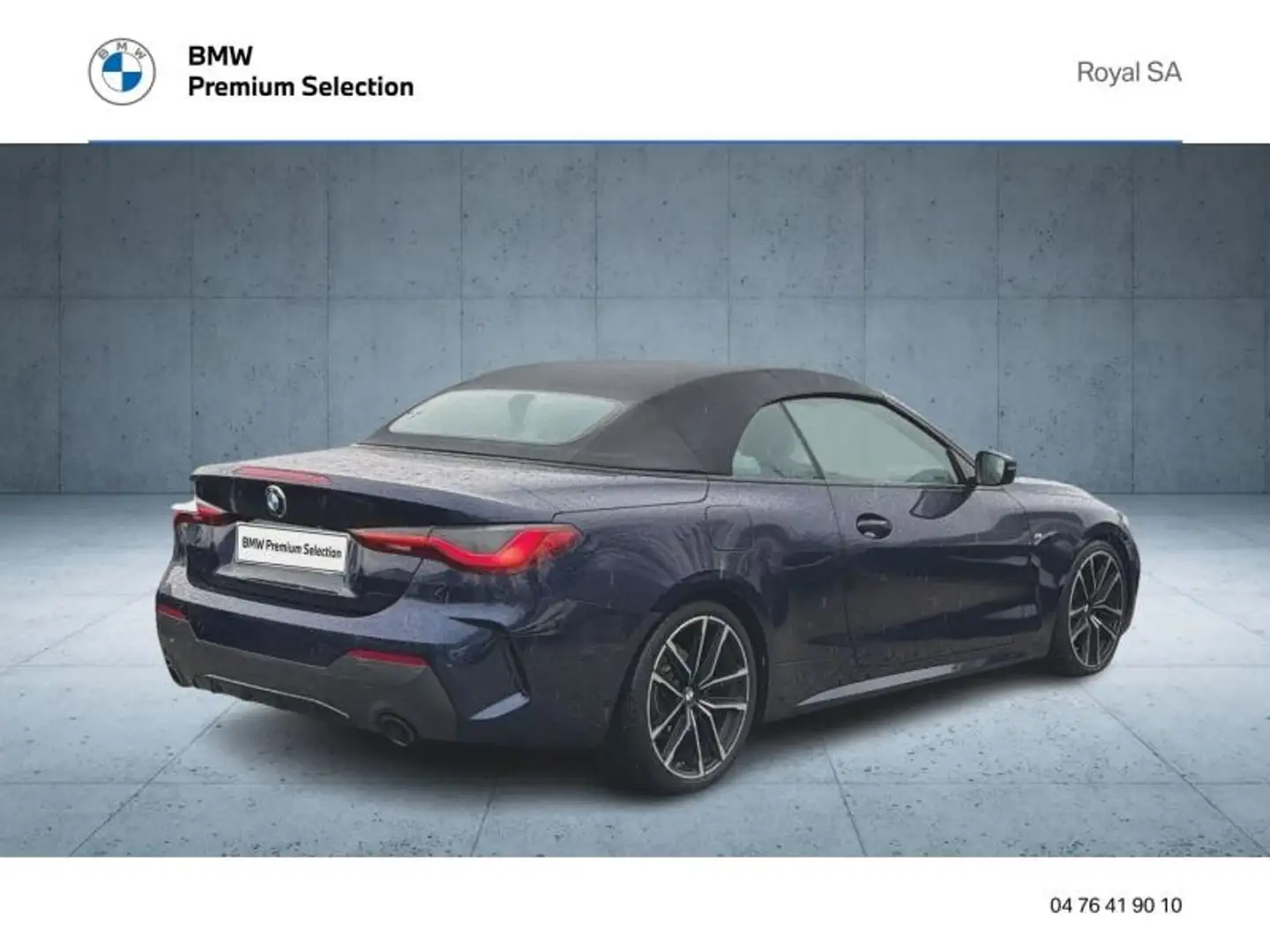 BMW 420 420iA 184ch M Sport Bleu - 2