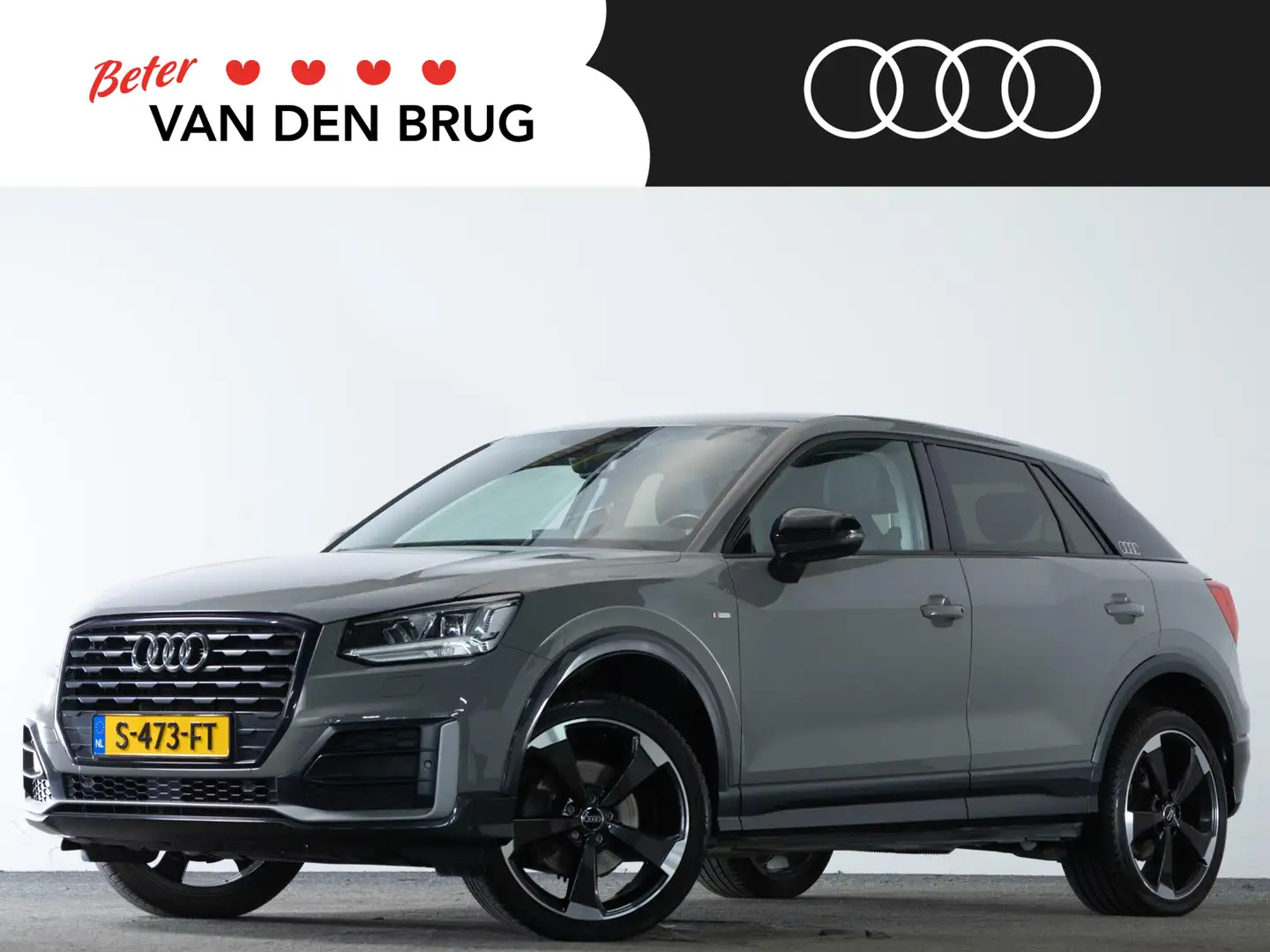 Audi Q2 S-Line 1.4 TFSI 150PK S-Tronic | Trekhaak | Stoelv Gris - 1