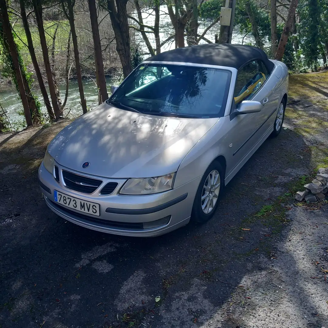Saab 9-3 9-3 Cabrio 1.9TiD Vector Vector Gris - 2