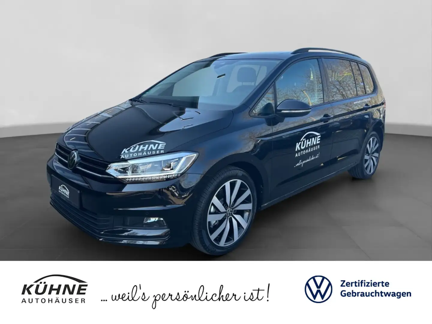 Volkswagen Touran Highline 2.0 TDI DSG 7-SITZ | BLACK STYLE Schwarz - 1