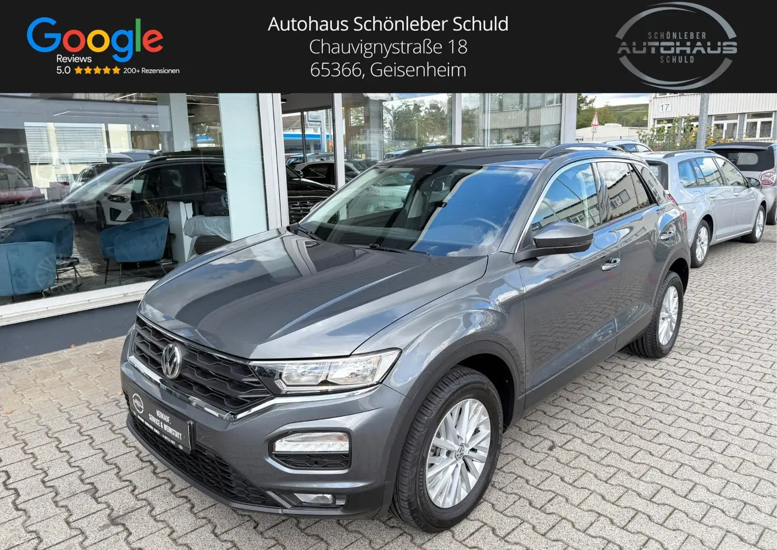 Volkswagen T-Roc *WENIG KM*SITZH*BLUETOOTH*8-FACH* Gris - 1