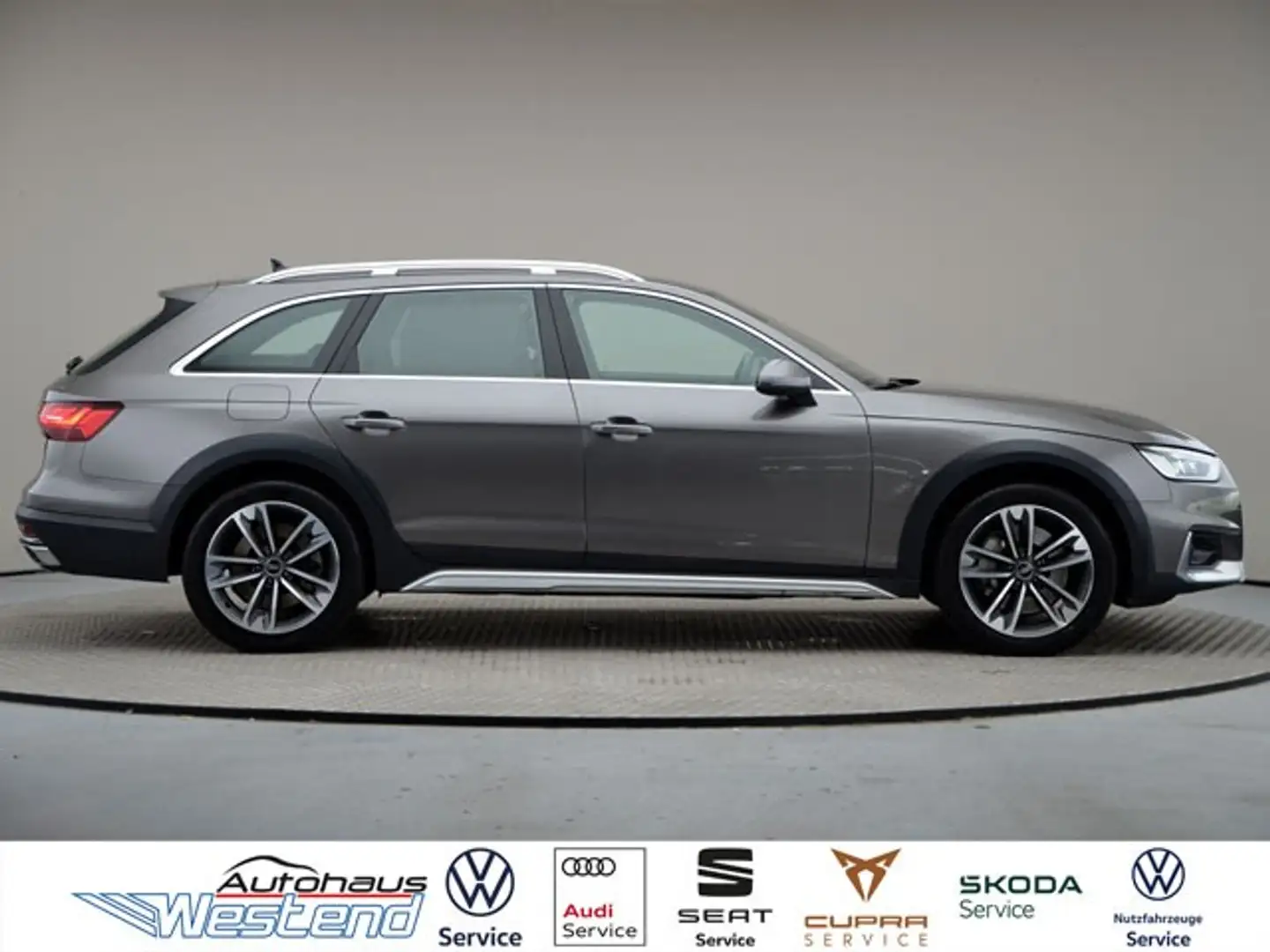 Audi A4 allroad 45 TFSI 195kW qu. AHK MatrixLED Navi HuD Klima Gris - 2