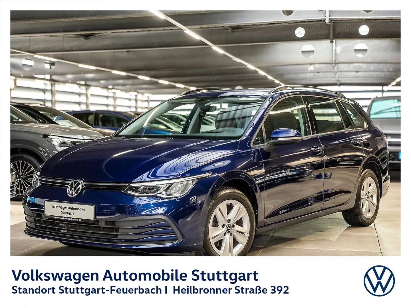 Volkswagen Golf Variant Golf 8 Life 1.0 TSI DSG Navi Tempomat Blau - 2