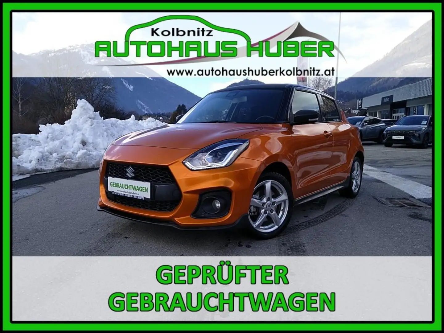 Suzuki Swift 1,4DITC Hybrid Sport Orange - 1