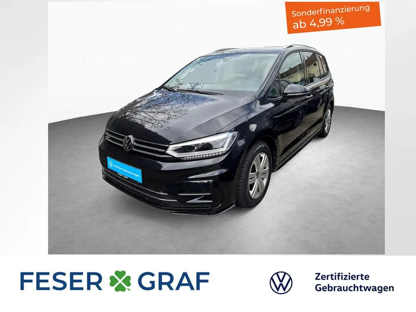 Volkswagen Touran MOVE 2.0 TDI 7-DSG R-Line Ext. KAMERA Schwarz - 1