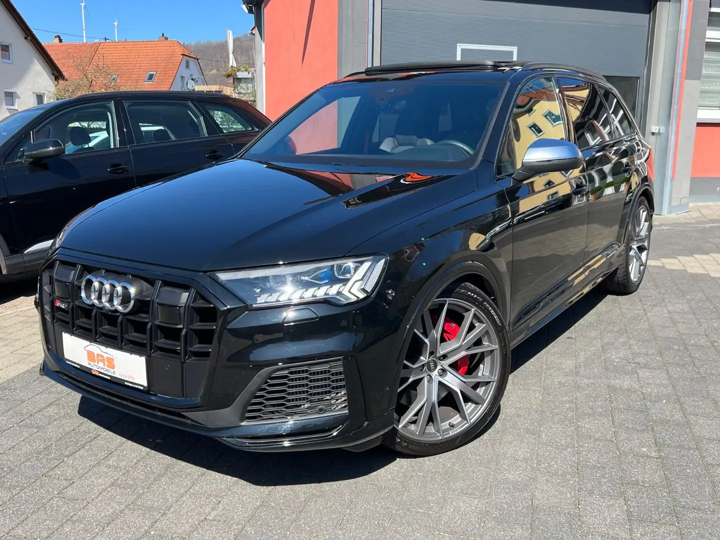 Audi SQ7 4.0 TFSI quattro*PANO*LASER*AHK*LUFT*NEIGUNG Negro - 1