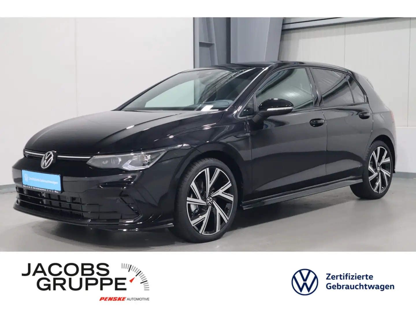 Volkswagen Golf VIII 2.0 TDI R-Line*BlackStyle*PANO*HuD*AHK * Schwarz - 1