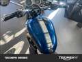 Triumph Bonneville T100 Chrome Edition Blauw - thumbnail 5