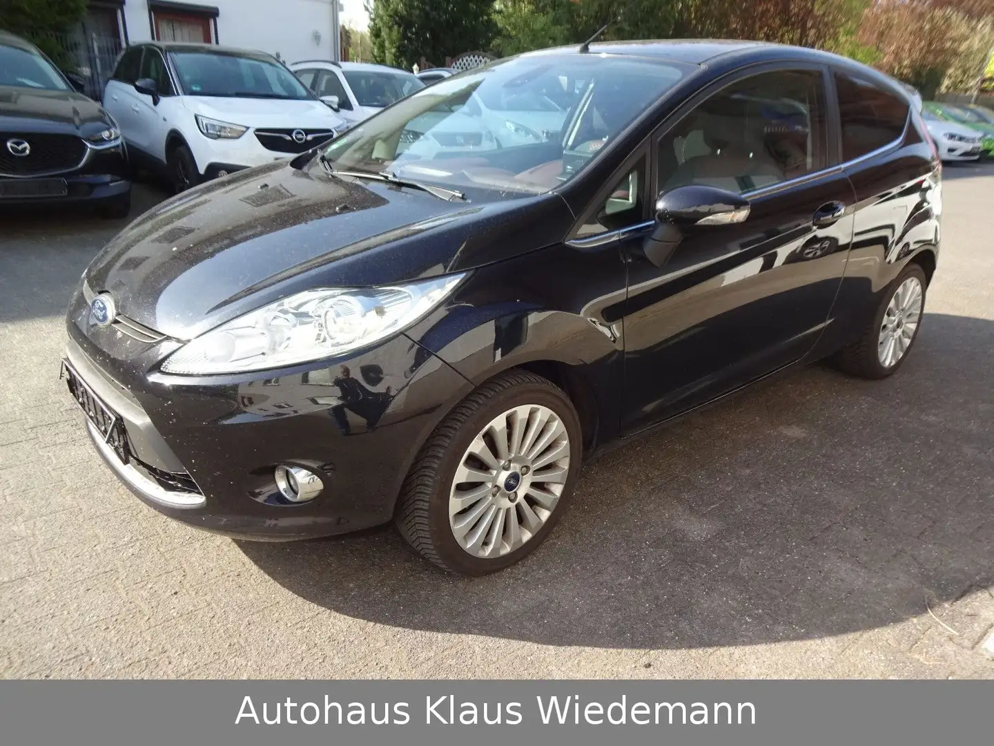 Ford Fiesta 1.4 Titanium Aut. - 2.Hd./orig. 69 TKM Schwarz - 1