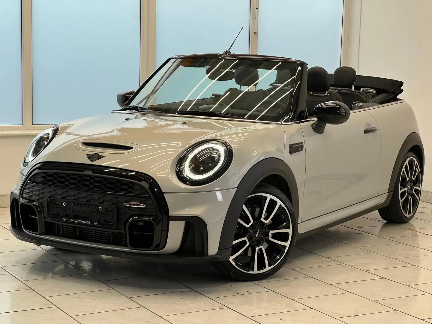 MINI Cooper S Cabrio JCW Trim - LED/CarPlay/Leder Plateado - 1