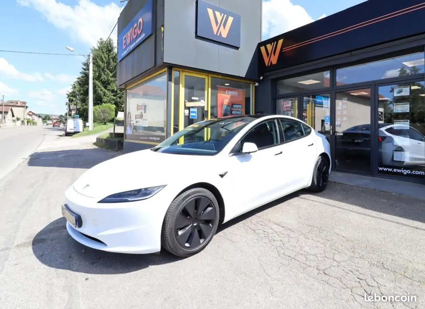 Tesla Model 3 HIGHLAND DUAL MOTOR AWD LONG RANGE 440 CH 75 KWH Blanc - 1