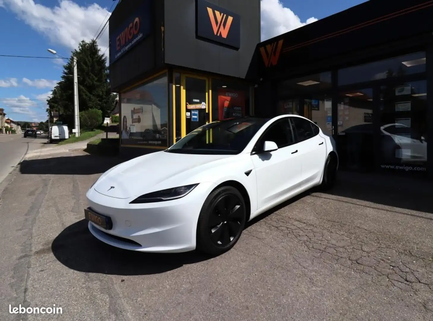 Tesla Model 3 HIGHLAND DUAL MOTOR AWD LONG RANGE 440 CH 75 KWH Blanc - 2
