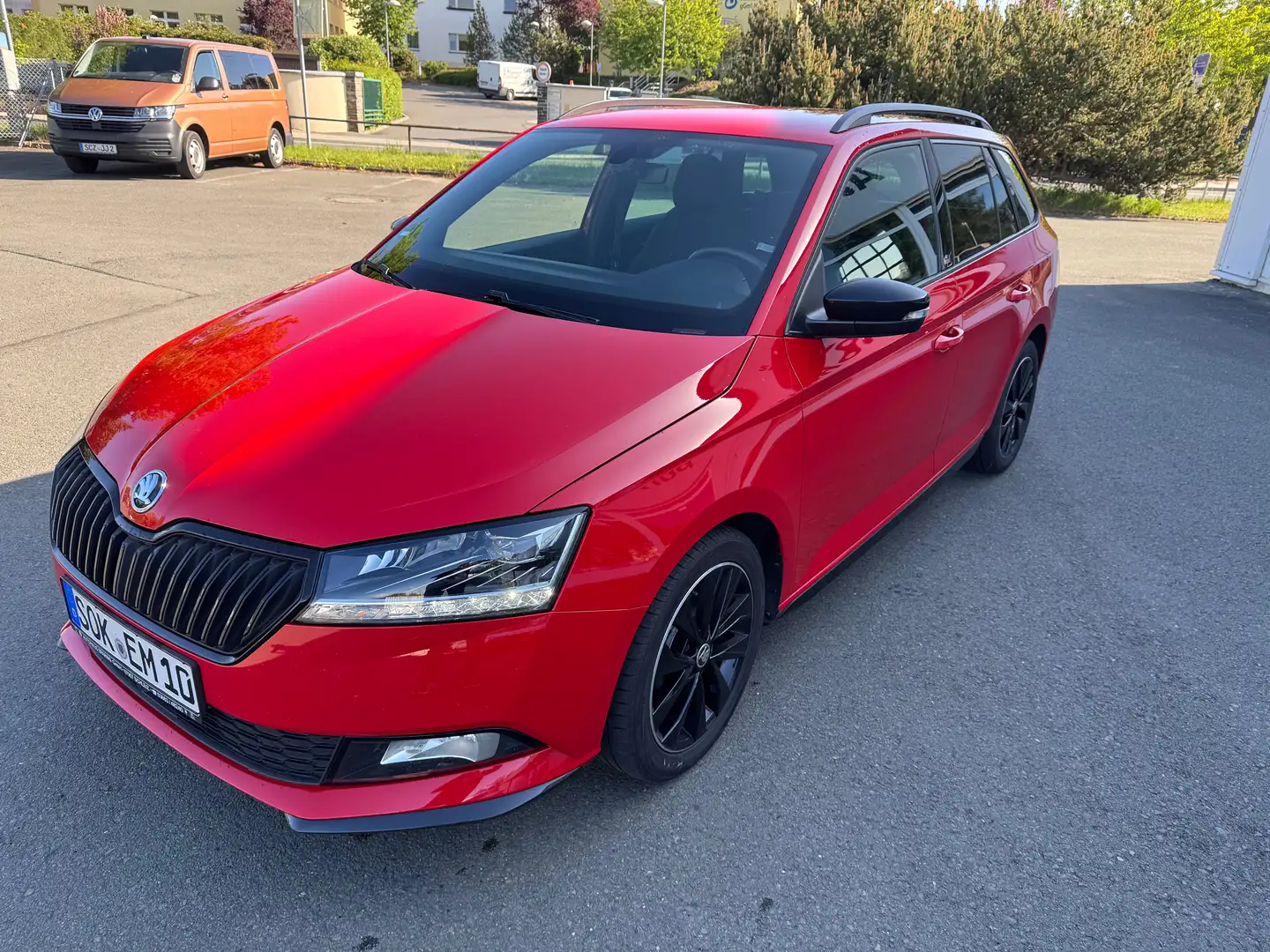 Skoda Fabia Monte Carlo Rouge - 1