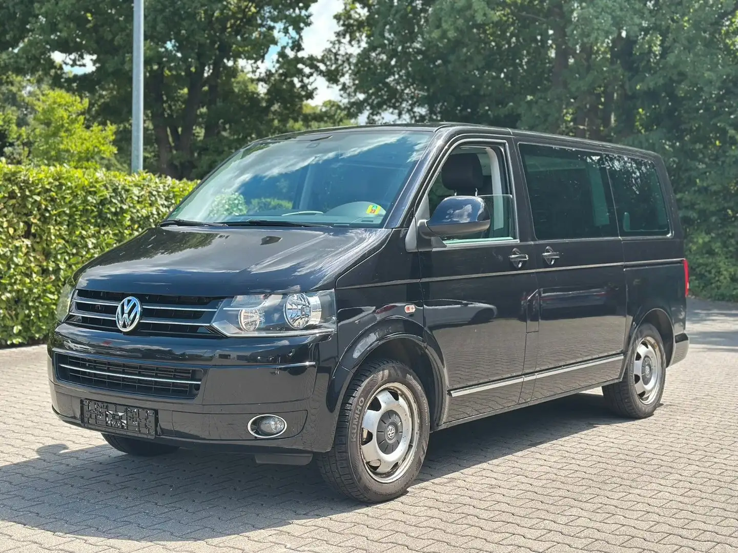 Volkswagen T5 Multivan 4Motion*Leder*Navi*2-Zonen* Schwarz - 1