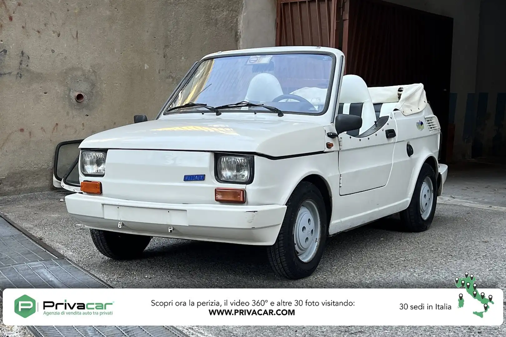 Fiat 126 700 UP Bianco - 1