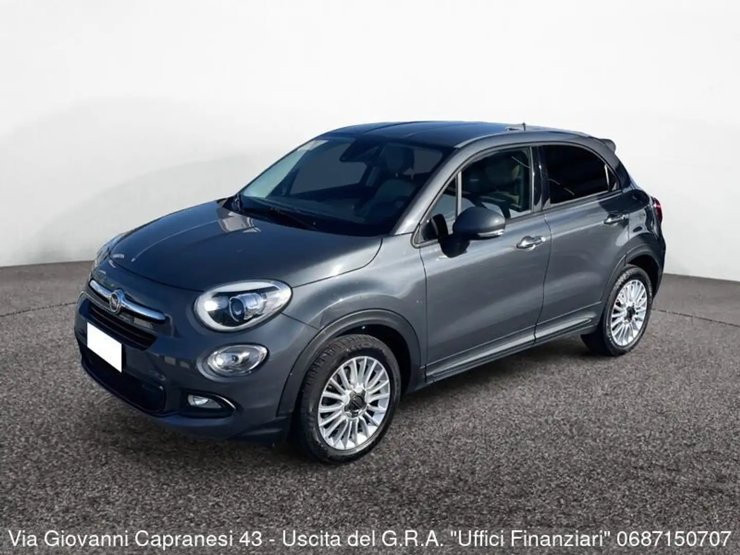 Fiat 500X 1.6 MultiJet 120 CV Lounge Gris - 1