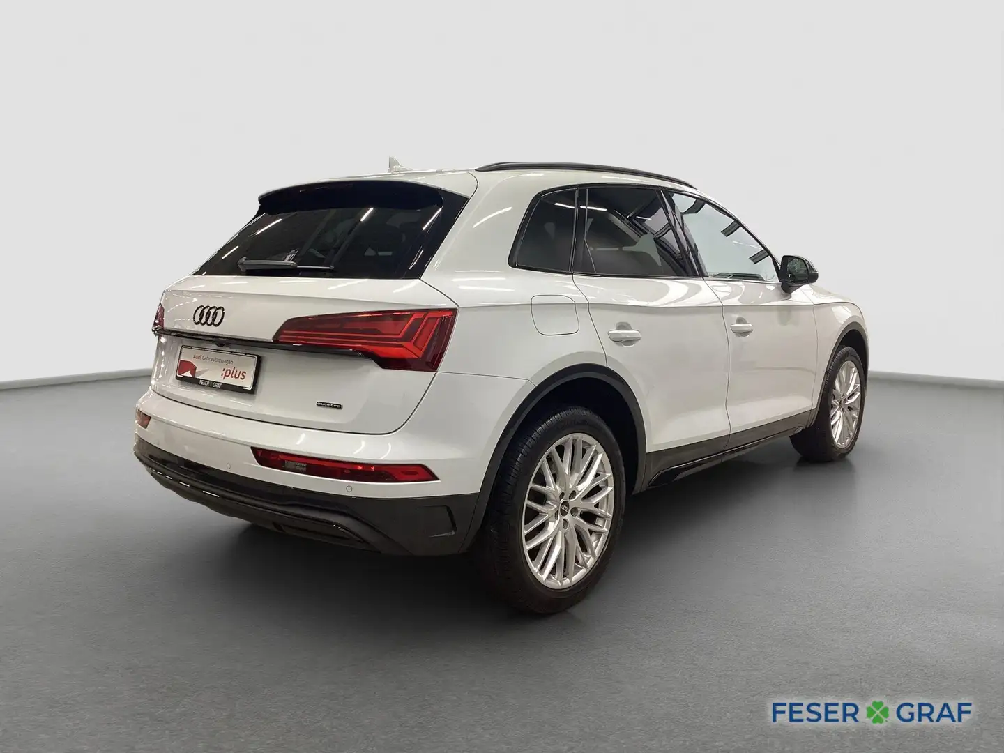 Audi Q5 advanced 50 TFSI e S line AHK HUD RFK ACC Weiß - 2