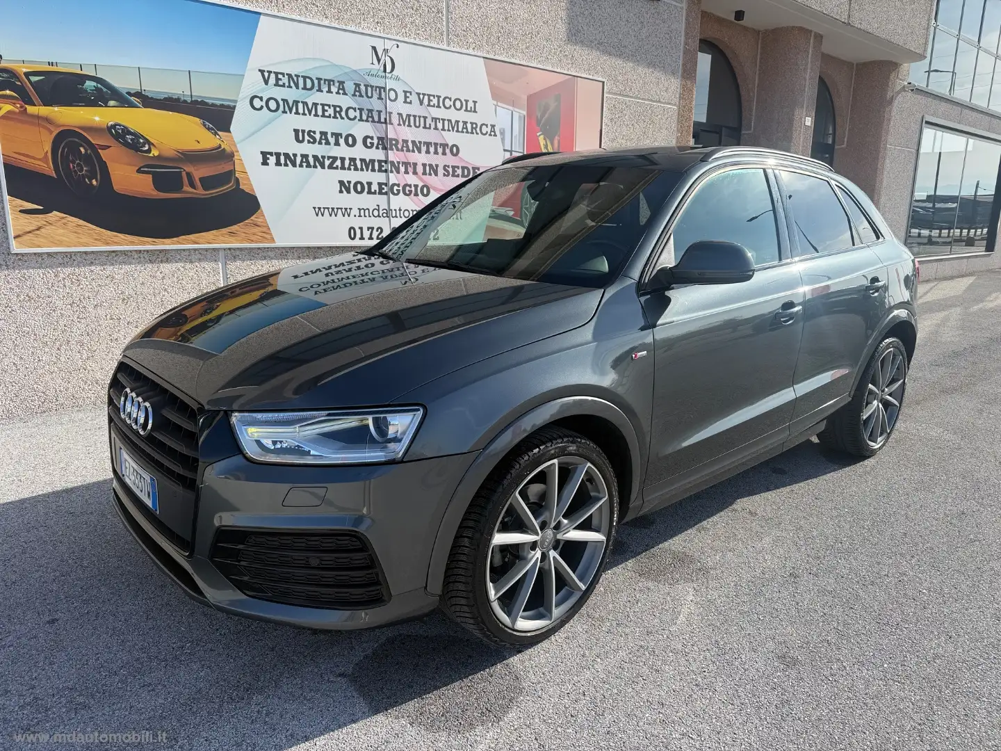 Audi Q3 2.0 TDI 150CV quattro S tr. Sport S LINE TETTO CAM Grau - 1