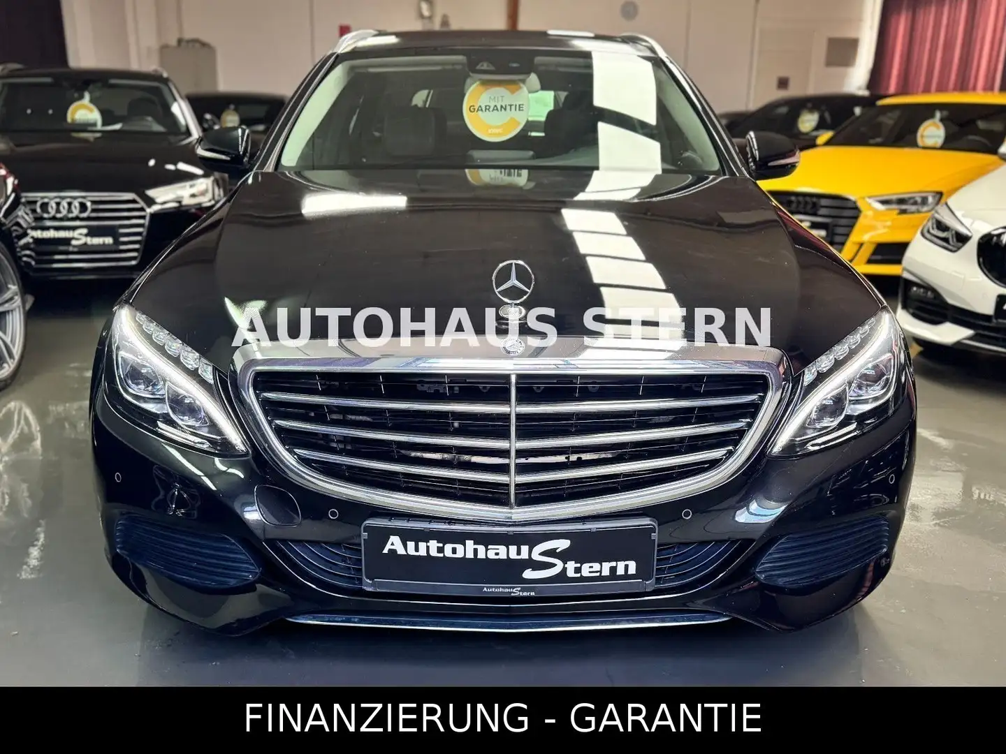 Mercedes-Benz C 220 T d 8xReifen LED Spur Pano Tempomat Exclus Czarny - 2